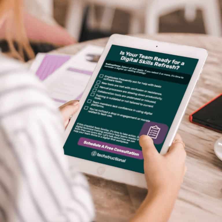 Digital Skills Refresh Checklist Preview